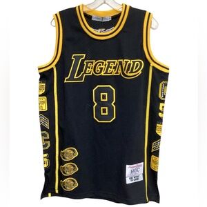 Men's Black and Yellow Jersey